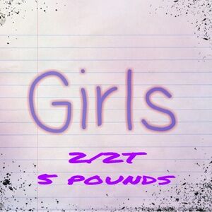 Girls Bundle Of 5 Pounds 24months/2